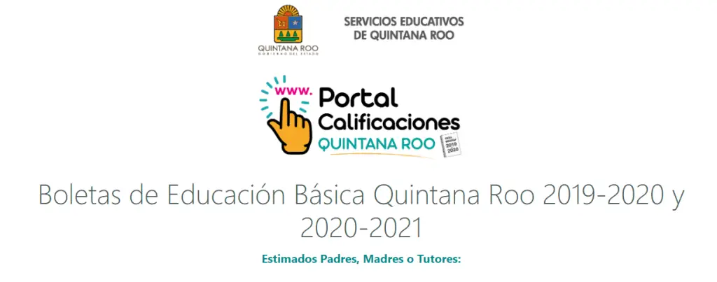 Certificado de primaria Quintana Roo